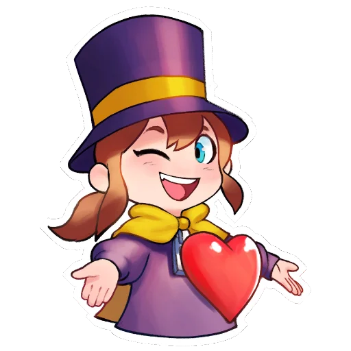 Sticker from the "A Hat in Time" sticker pack