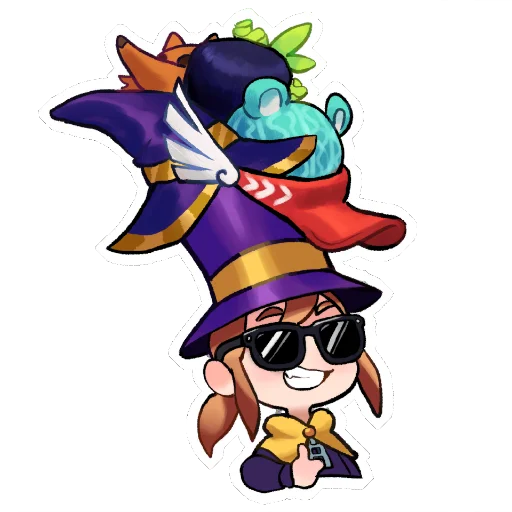 Sticker from the "A Hat in Time" sticker pack