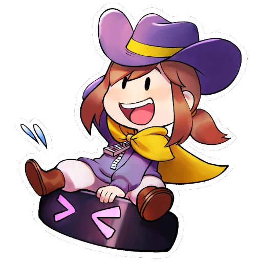 Sticker from the "A Hat in Time" sticker pack