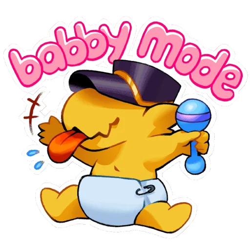 Sticker from the "A Hat in Time" sticker pack