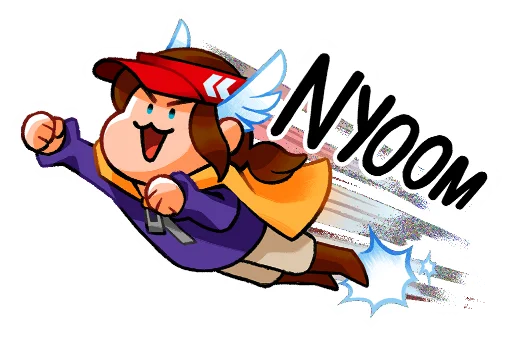 Sticker from the "A Hat in Time" sticker pack