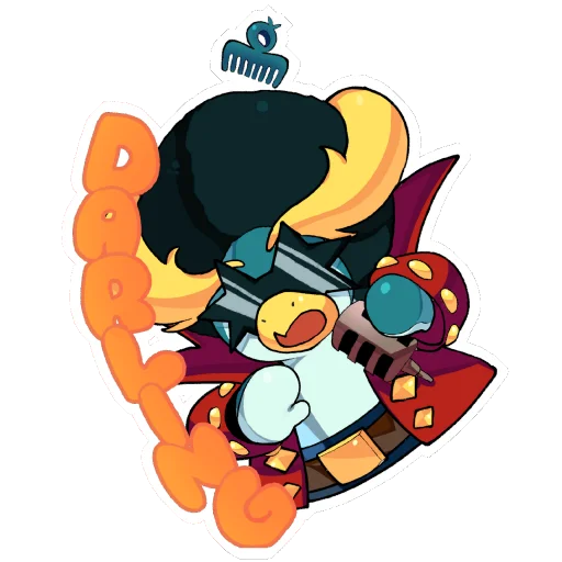 Sticker from the "A Hat in Time" sticker pack