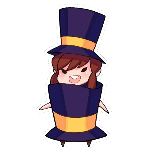 Sticker from the "A Hat in Time" sticker pack