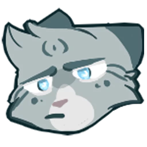 Sticker from the "Warrior Cats" sticker pack