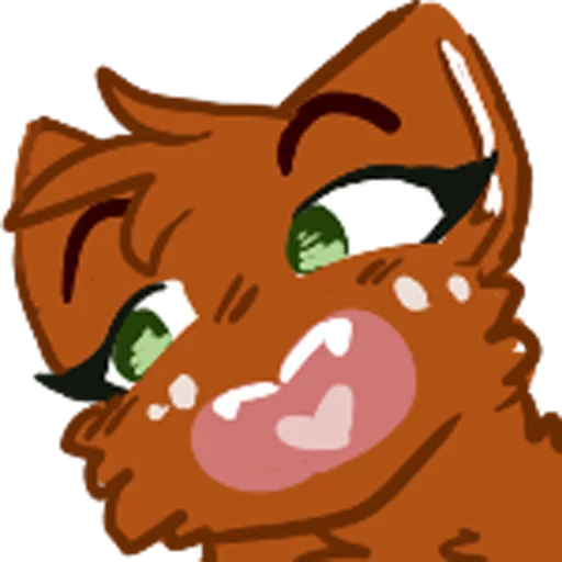 Sticker from the "Warrior Cats" sticker pack