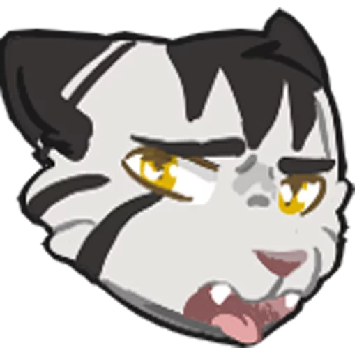 Sticker from the "Warrior Cats" sticker pack