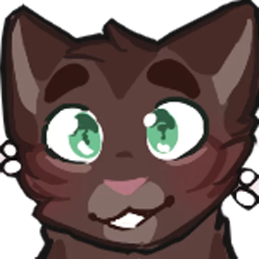 Sticker from the "Warrior Cats" sticker pack