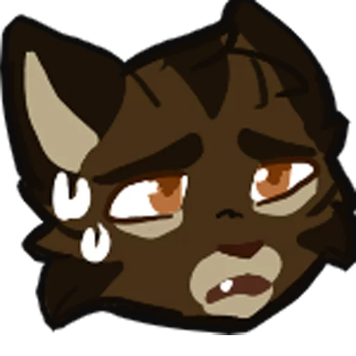 Sticker from the "Warrior Cats" sticker pack