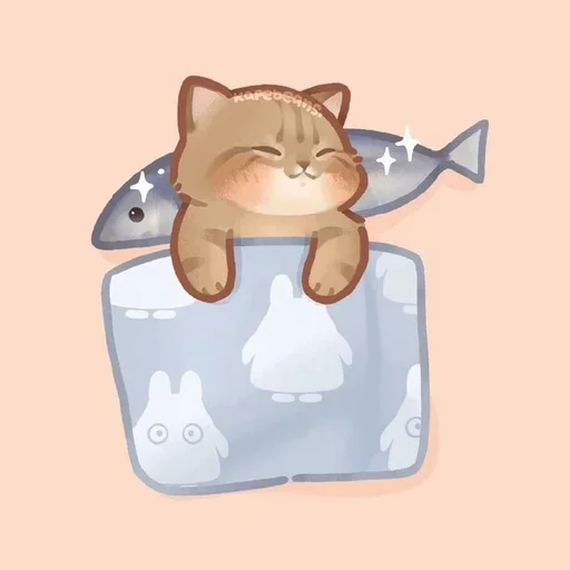 Sticker from the "Мягкие коты" sticker pack