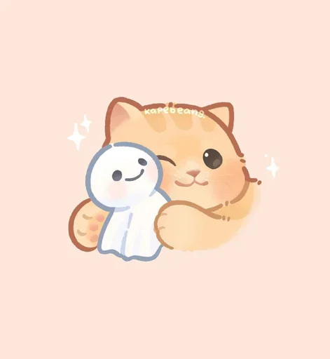 Sticker from the "Мягкие коты" sticker pack