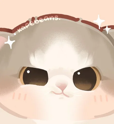 Sticker from the "Мягкие коты" sticker pack