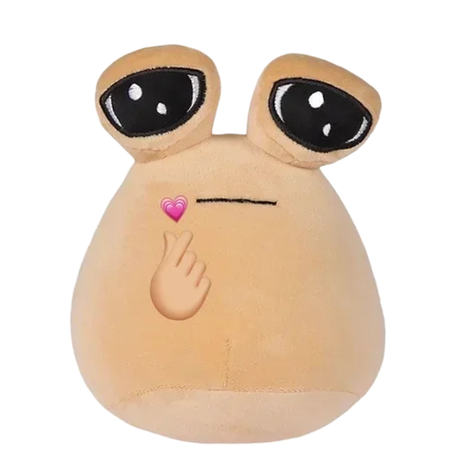 Sticker from the "Sad Pou" sticker pack