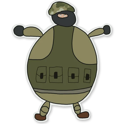 Sticker from the "Poorly Drawn CS:GO" sticker pack