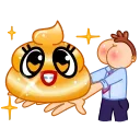 Sticker from the "Mr. Rosy Cheeks" sticker pack