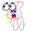 Sticker from the "Bunny" sticker pack