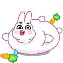 Sticker from the "Bunny" sticker pack