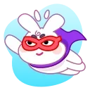 Sticker from the "Bunny" sticker pack