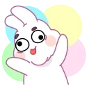 Sticker from the "Bunny" sticker pack