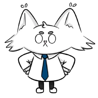 Telegram sticker pack "Мяу-Мяу котик Инспурер"