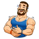 Telegram sticker pack "Sport Guy"