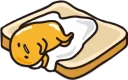 Telegram sticker pack "Gudetama for Svikipiki"