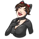 Telegram sticker pack "Catwoman ::TgSticker"