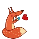 Sticker from the "Red Squirrel" sticker pack