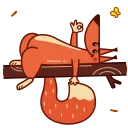 Sticker from the "Red Squirrel" sticker pack