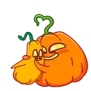 Sticker from the "Pumpkins" sticker pack