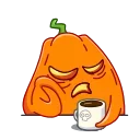 Sticker from the "Pumpkins" sticker pack