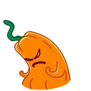 Sticker from the "Pumpkins" sticker pack