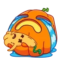 Sticker from the "Pumpkins" sticker pack