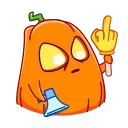 Sticker from the "Pumpkins" sticker pack