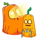 Sticker from the "Pumpkins" sticker pack