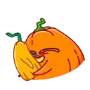 Sticker from the "Pumpkins" sticker pack