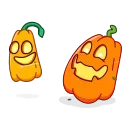 Sticker from the "Pumpkins" sticker pack