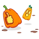 Sticker from the "Pumpkins" sticker pack