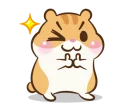 Telegram sticker pack "Chloe the Hamster"