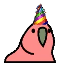 Telegram sticker pack "Party Parrot Animated 2"