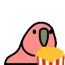 Sticker from the "Party Parrot Animated 2" sticker pack