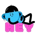 Sticker from the "COOL GUY" sticker pack