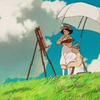 Стикер из набора "Studio Ghibli"