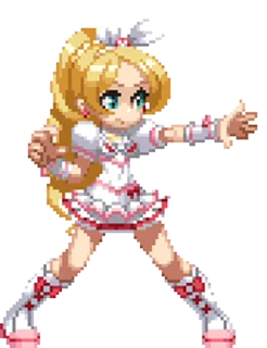 Sticker from the "Pretty Cure" sticker pack