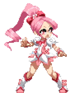 Sticker from the "Pretty Cure" sticker pack