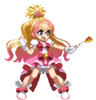 Sticker from the "Pretty Cure" sticker pack