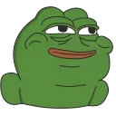 Sticker from the "Pepe animated" sticker pack