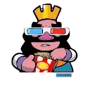 Sticker from the "Clash royale" sticker pack