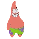 Sticker from the "Patrick | Sponge bob Square pants" sticker pack