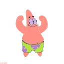 Sticker from the "Patrick | Sponge bob Square pants" sticker pack