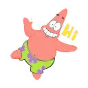 Sticker from the "Patrick | Sponge bob Square pants" sticker pack